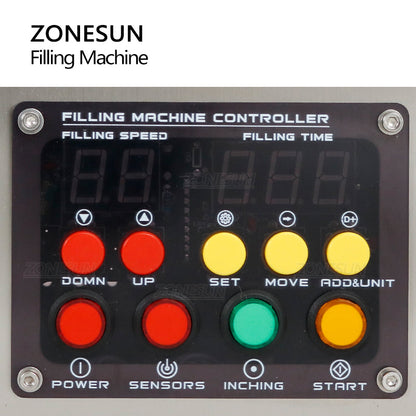 ZONESUN ZS-DTPP100C Intelligent Peristaltic Pump Liquid Filling Machine