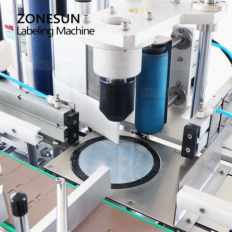 ZONESUN ZS-TB550 Auto Labeling Machine for Round & Hexagonal Bottles