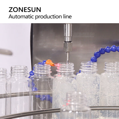 ZONESUN ZS-FAL180X9 Automatic Paste Filling Capping Labeling Line