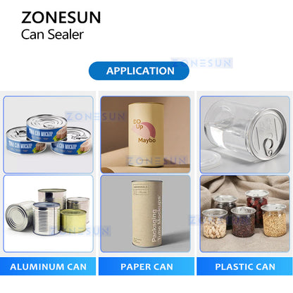 ZONESUN ZS-AFK300 Automatic Can Sealing Machine