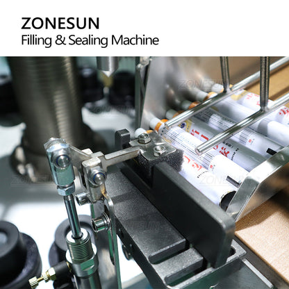 ZONESUN ZS-FS03 Automatic Paste Filling&Aluminum Tube Sealing Machine