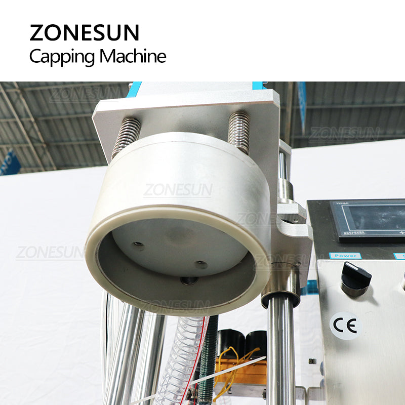 ZONESUN ZS‑XG201 Vacuum Capping Machine for Bottles and Jars