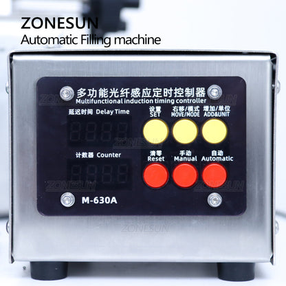ZONESUN ZS-DTYT2L Pneumatic Dual-Nozzle Liquid Filling Machine