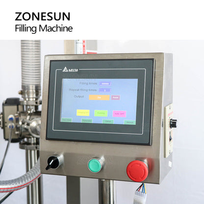 ZONESUN ZS-YT4T-4PM Automatic Paste Filling Machine With Heater&Mixer