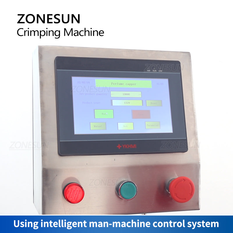ZONESUN ZS-YG11 Automatic Perfume Crimping and Capping Machine