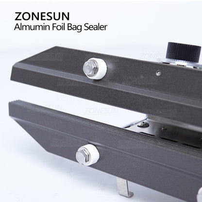ZONESUN ZS‑FKR200C Portable Hand‑held Heat Sealer for Foil Film