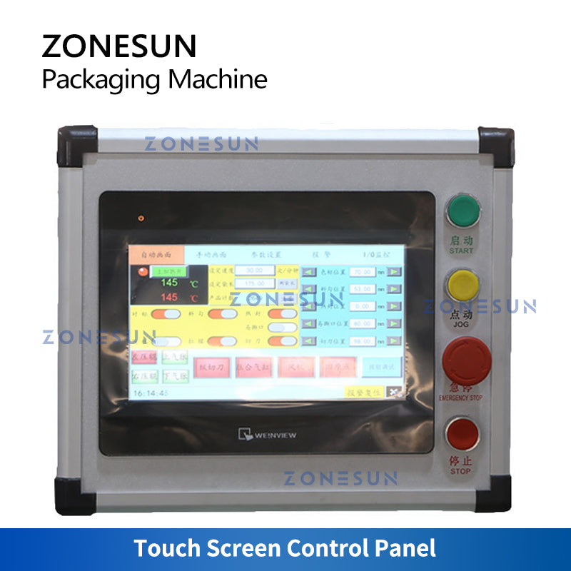 ZONESUN ZS-HYS300A Single Pack Surgical Mask 4-Sided Sealing Machine