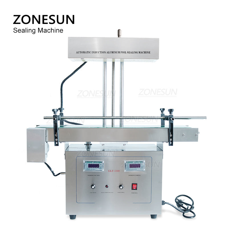 ZONESUN ZS-FK1300 Automatic Induction Foil Sealing Machine for Bottles