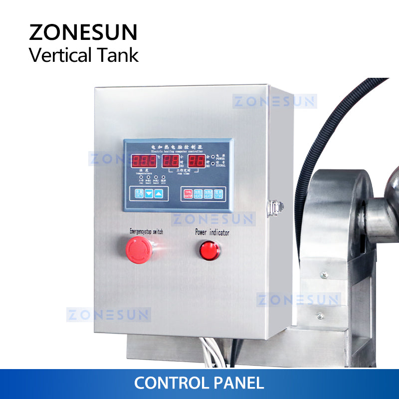ZONESUN ZS-CG200L Industrial Cooker with Mixer and Heater