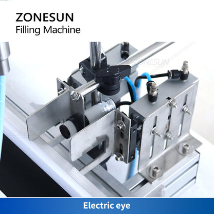 ZONESUN ZS‑DTGT900U Rotor Pump Paste Filling Machine with 100 L Hopper