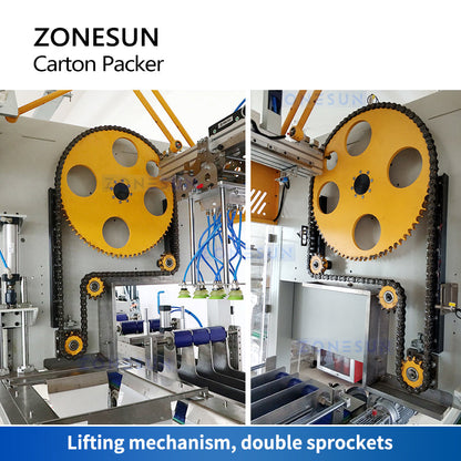 ZONESUN ZS-CPL Automatic Horizontal Carton Sealing Packaging Machine