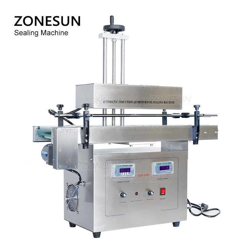 ZONESUN ZS-FK1300 Automatic Induction Foil Sealing Machine for Bottles