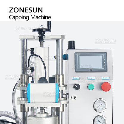 ZONESUN ZS‑XG201 Vacuum Capping Machine for Bottles and Jars