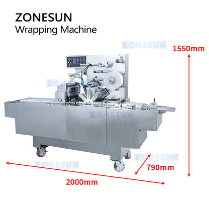 ZONESUN ZS-BT250 Automatic Horizontal BOPP Film Wrapping Machine