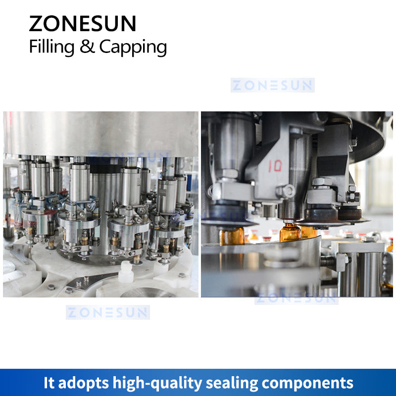 ZONESUN ZS-AFC16P Automatic Vial Liquid Filling and Capping Machine
