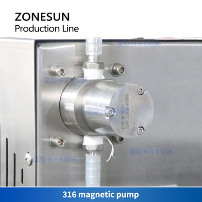 ZONESUN ZS-AFCL1 Automatic Bottle Filling Capping Labeling Line