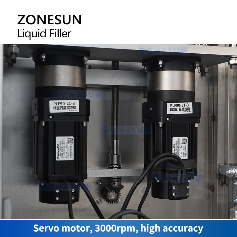 ZONESUN ZS-GTRP2 Semi-automatic Dual Nozzle Rotor Pump Filling Machine