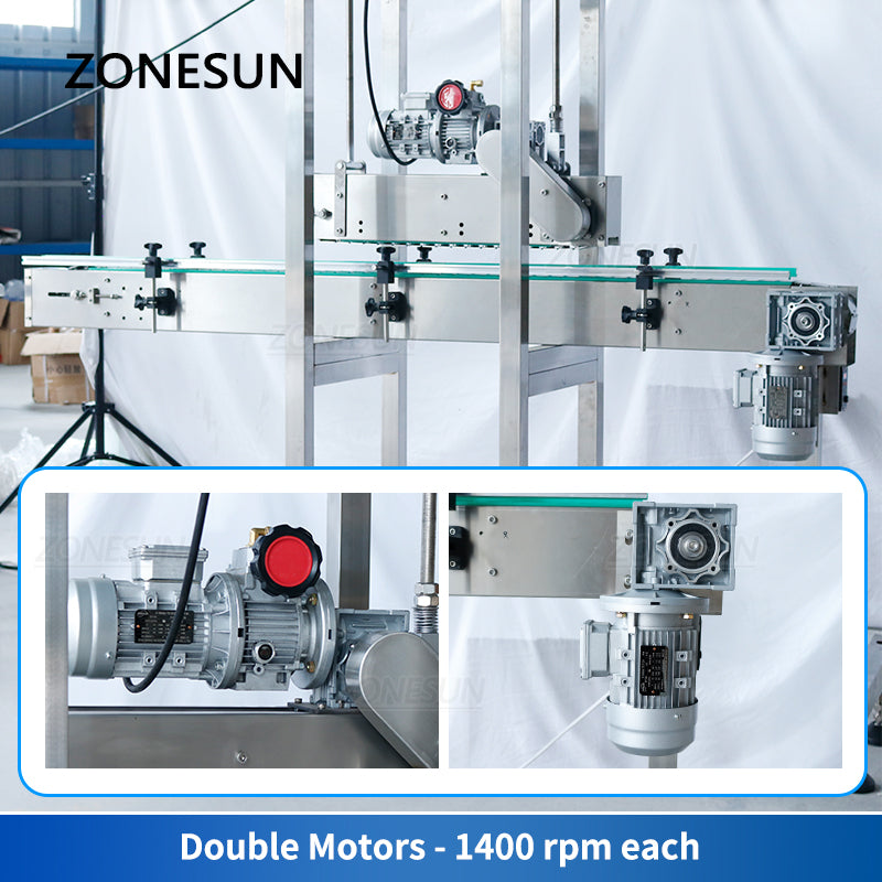 ZONESUN ZS‑XG21 Automatic Cap Pressing Machine for Bottles & Cans