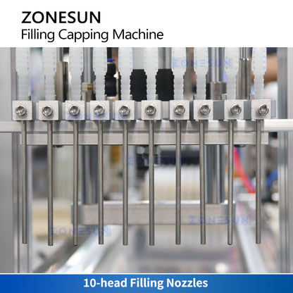 ZONESUN ZS-FYG01 Tabletop Peristaltic Pump Filling and Capping Machine