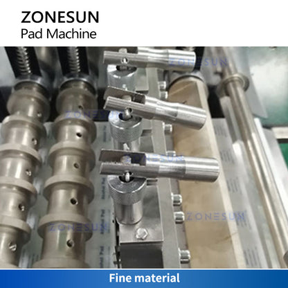 ZONESUN ZS-ZMJ1 Automatic Alcohol Swab Horizontal Packaging Machine