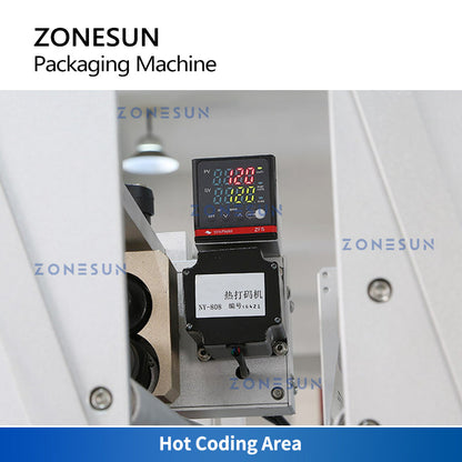 ZONESUN ZS-WP550A Automatic Brick Pack Wet Wipes Making Machine