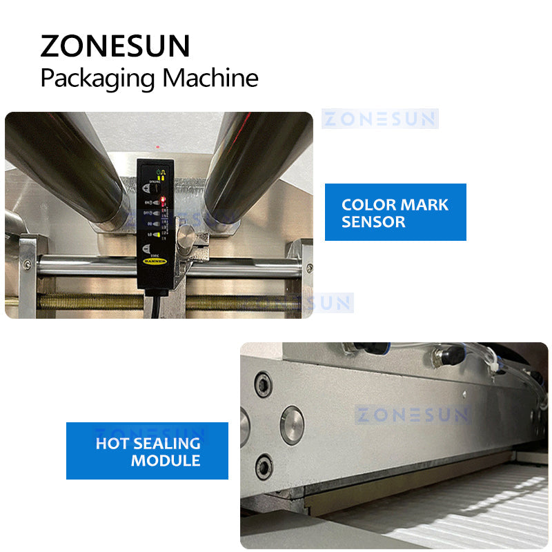 ZONESUN ZS-HYS420 Automatic Hygienic Products Wrapping Machine