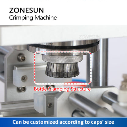 ZONESUN ZS-YG11 Automatic Perfume Crimping and Capping Machine
