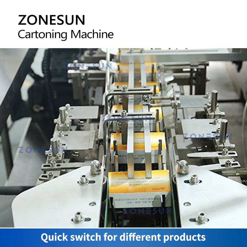 ZONESUN ZS-BP130D Horizontal Automatic Carton Sealing Packing Machine