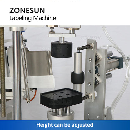 ZONESUN ZS‑TB805B Semi‑auto Full‑circle Bottle Labeling Machine