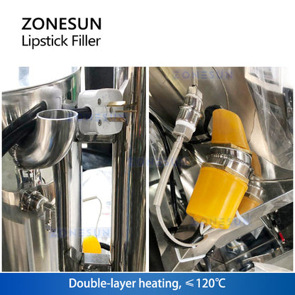 ZONESUN ZS-GTK20 Manual Lipstick Liquid and Cream Filling Machine