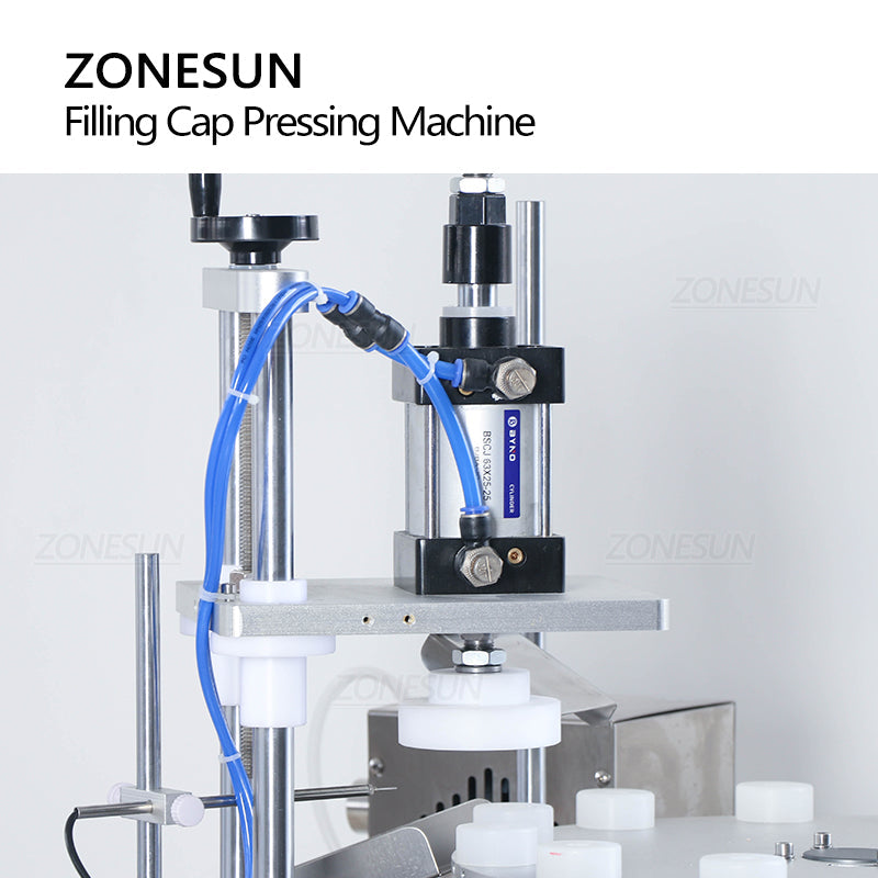 ZONESUN ZS-AFC1C 2-in-1 Magnetic Pump Liquid Filling & Capping Machine