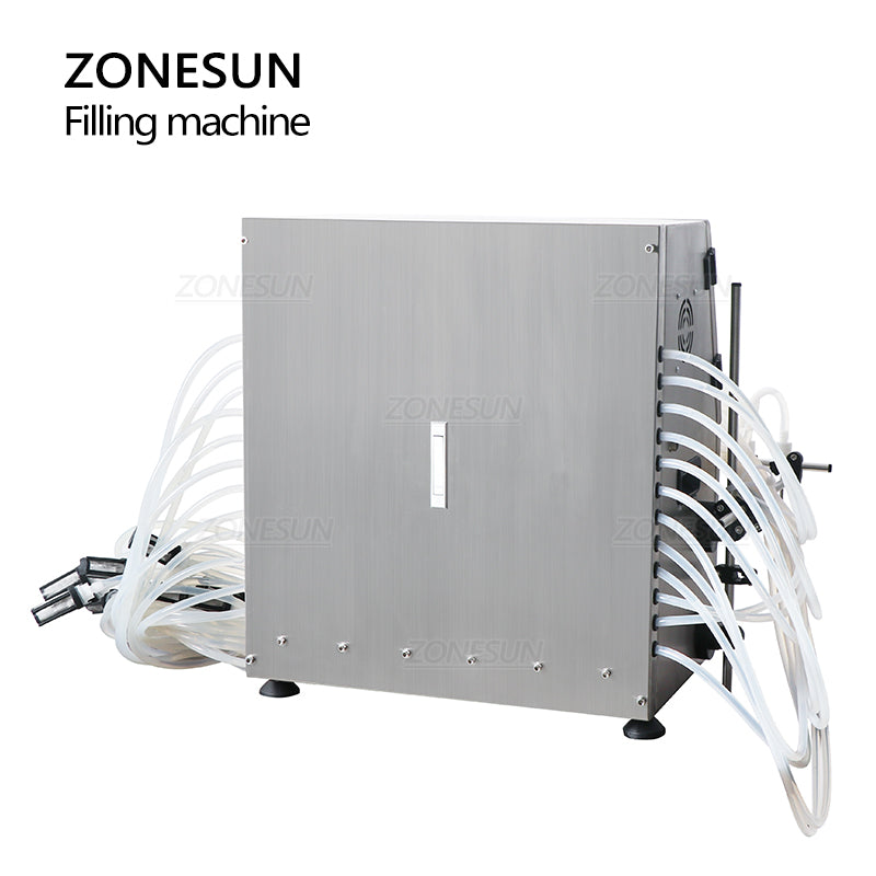 ZONESUN ZS-DPYT12P Semi-auto 12 Nozzle2 Liquid Filling Machine