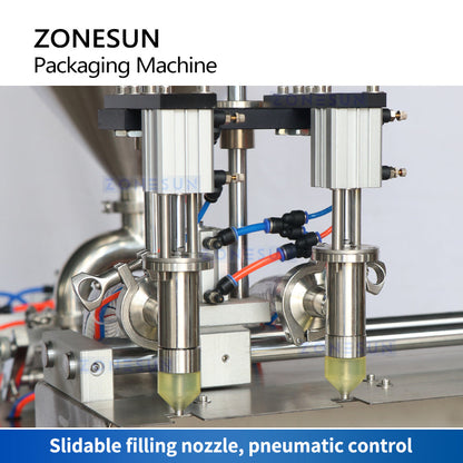 ZONESUN ZS-GTSP2 Semi Automatic Spout Pouch Filling Capping Machine