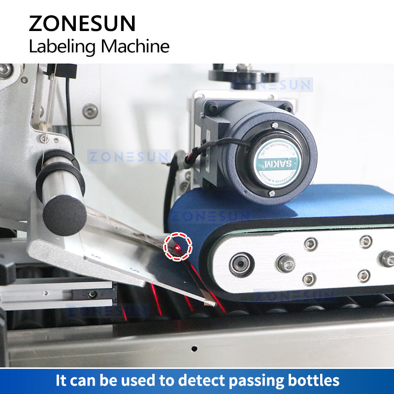 ZONESUN ZS-TB800 Automatic Small Round Bottle Labeling Machine
