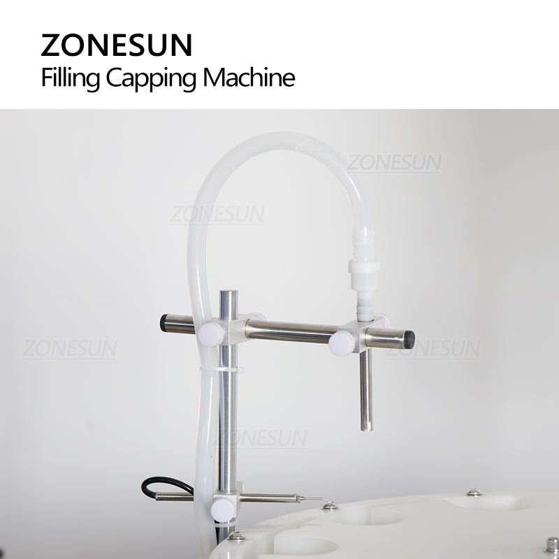 ZONESUN ZS-AFC1S Magnetic Pump Liquid Filling & Capping Machine
