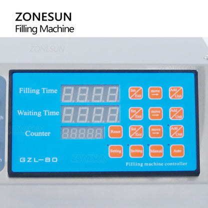 ZONESUN ZS‑YTDP2 Electric 2‑Nozzle Oil‑Free Liquid Filling Machine