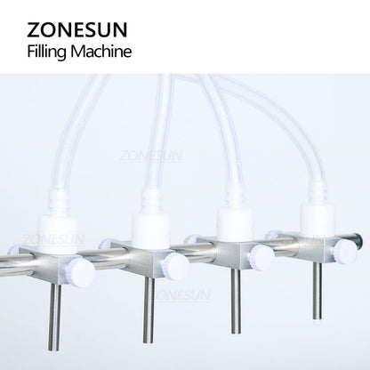 ZONESUN ZS-YTPP4T Semi-auto 4-Nozzle Liquid Filler for Perfume & Juice