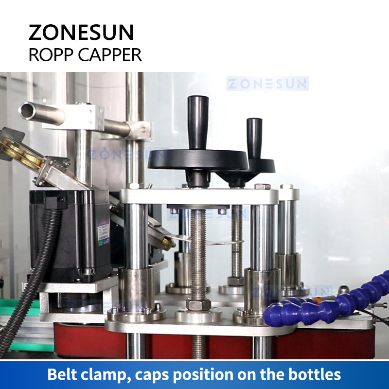 ZONESUN ZS-XG440Z Automatic ROPP Capping Machine for Bottle Sealing