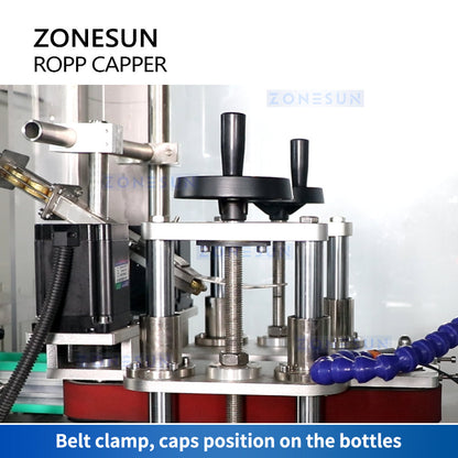 ZONESUN ZS-XG440Z Automatic ROPP Capping Machine for Bottle Sealing