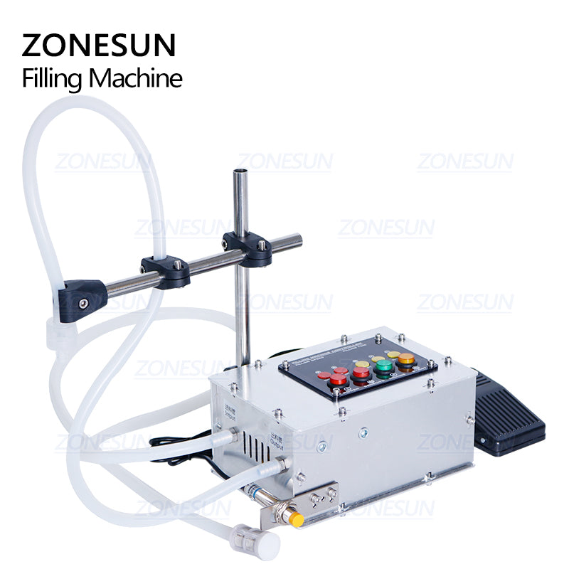 ZONESUN Induction Liquid Filling Machine for Food & Cosmetics