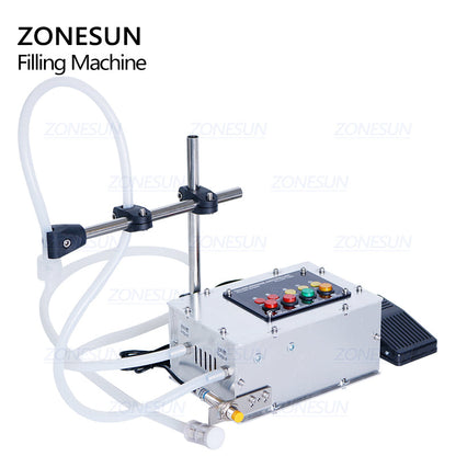 ZONESUN Induction Liquid Filling Machine for Food & Cosmetics