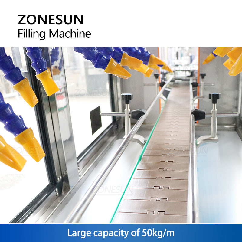 ZONESUN ZS‑BDM4000 Glass Bottle Drying Machine for Filling Lines