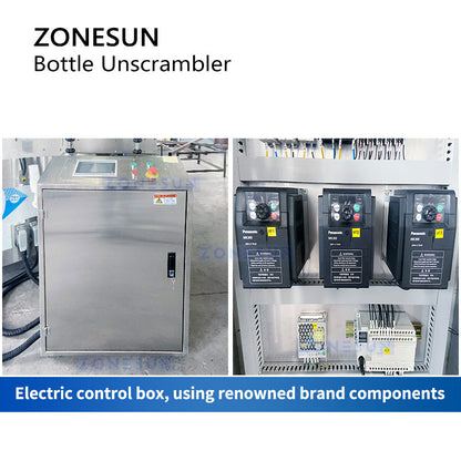 ZONESUN ZS-LPE2000 Automatic High Speed Bottle Unscrambler Machine
