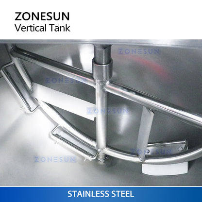 ZONESUN ZS-CG200L Industrial Cooker with Mixer and Heater
