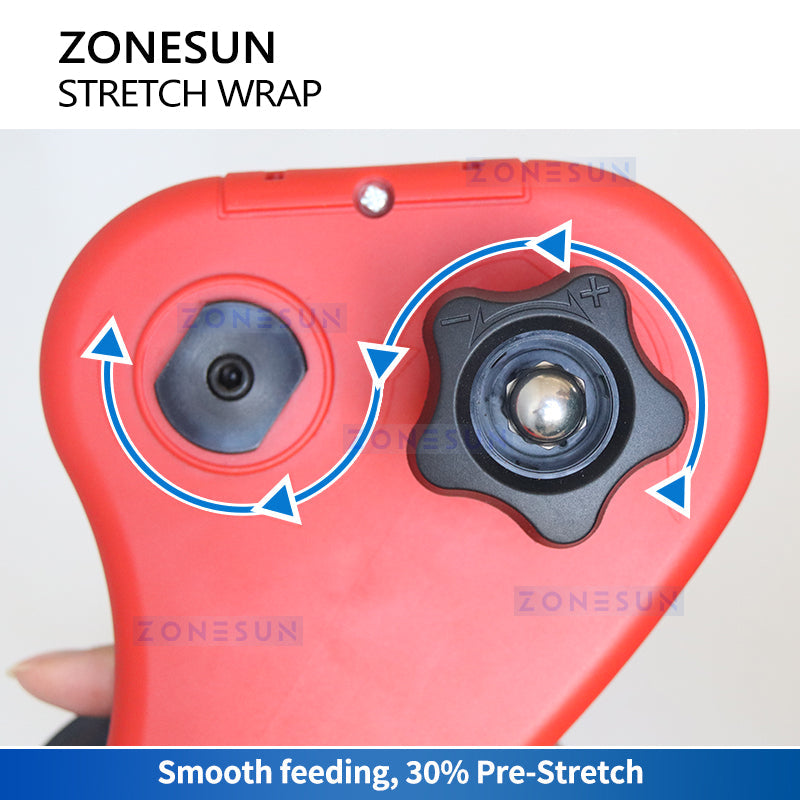ZONESUN ZS-SFD1 Handheld Stretch Film Wrapping Dispenser