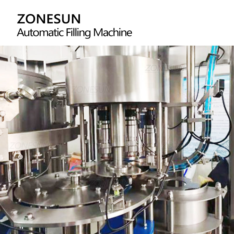 ZONESUN ZS-AFMC Auto PET Bottled Carbonated Drinks Filling Machine