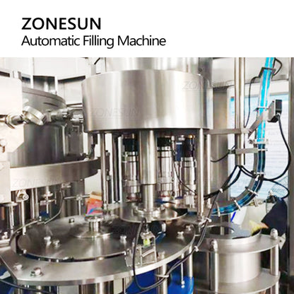 ZONESUN ZS-AFMC Auto PET Bottled Carbonated Drinks Filling Machine