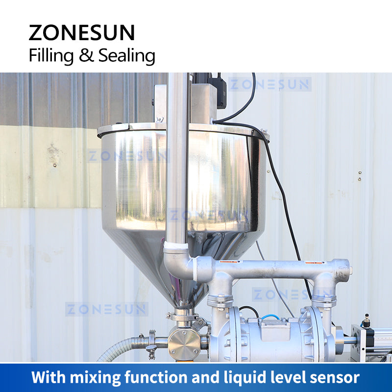 ZONESUN ZS-GFGT620 Automatic Paste Sachet Filling Sealing Machine