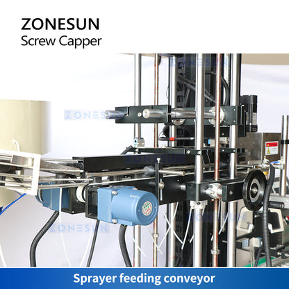 ZONESUN ZS-XG445 Automatic Trigger Pump Bottle Capping Machine