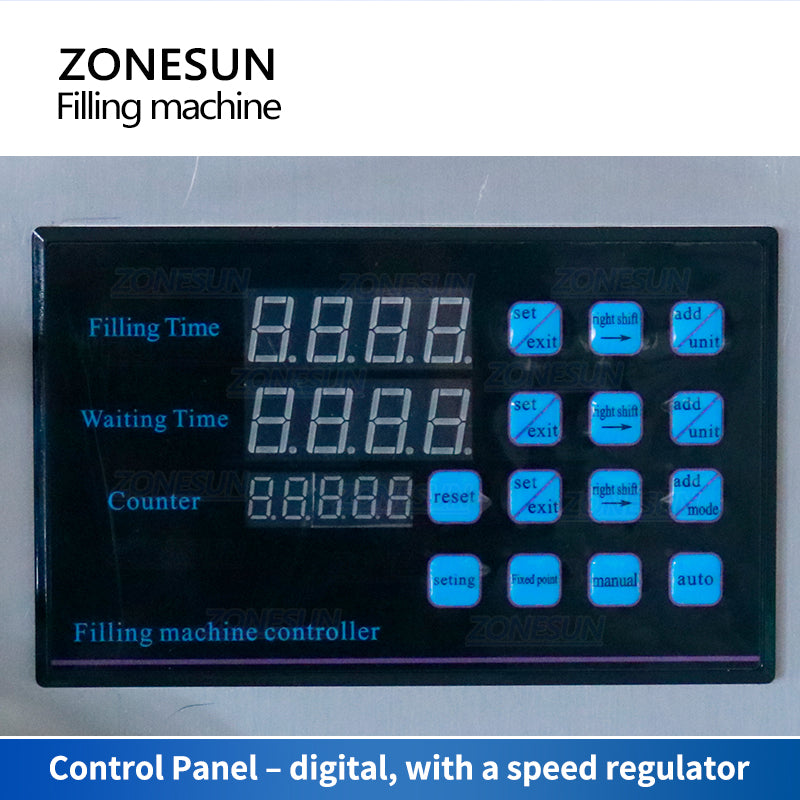 ZONESUN ZS-YTPPR1 Semi-Automatic Peristaltic Pump Filling Machine